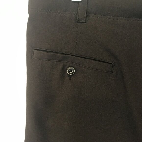 Ben Hogan Men's Flat Front Bermuda Golf Shorts Sz 40 in Black Activewear Sporty - Picture 9 of 14
